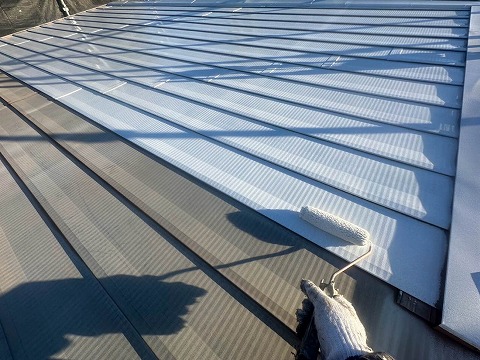 ③屋根塗装の詳細写真