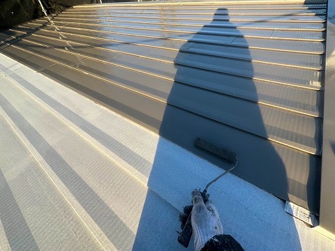 ③屋根塗装の詳細写真