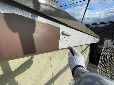 ⑦破風塗装の詳細写真