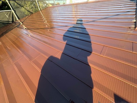 ③屋根塗装の詳細写真