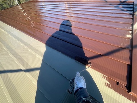 ③屋根塗装の詳細写真