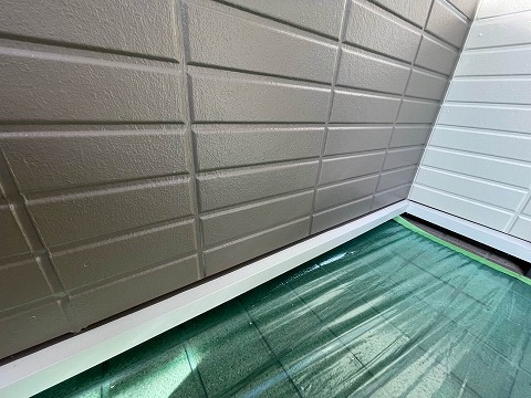 ⑩土台水切り塗装の詳細写真