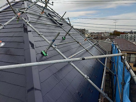 ④塗装の詳細写真