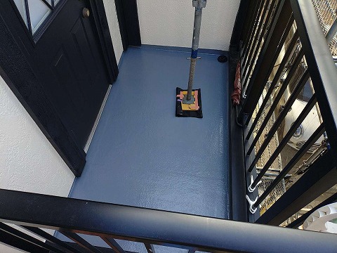 ②トップコート塗布の詳細写真