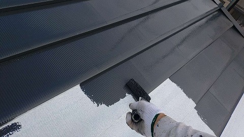 ③屋根塗装の詳細写真