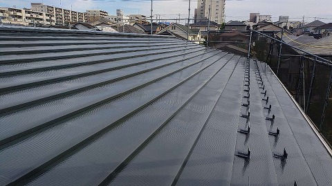 ③屋根塗装の詳細写真