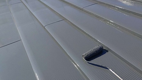 ③屋根塗装の詳細写真