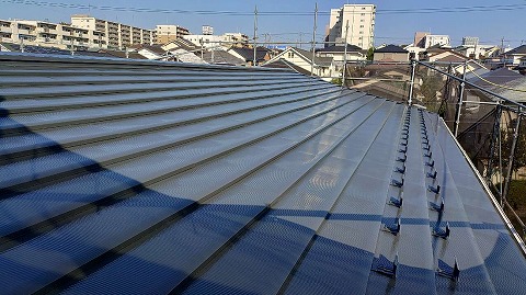 ③屋根塗装の詳細写真