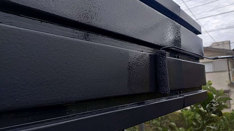 ⑤帯板塗装の詳細写真