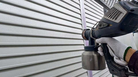 ⑧雨戸塗装の詳細写真