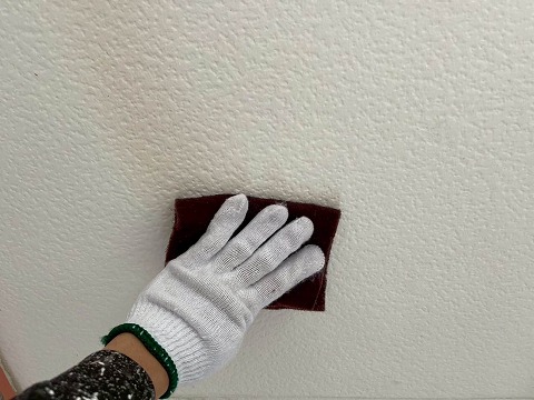 ③軒天塗装の詳細写真