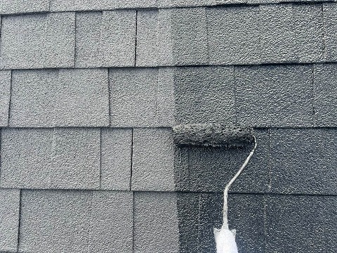 ③屋根塗装の詳細写真