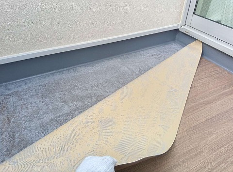 ③長尺シートの詳細写真