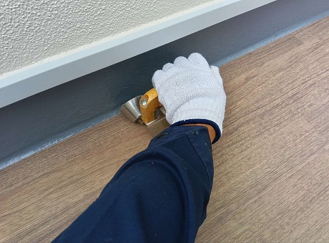 ③長尺シートの詳細写真