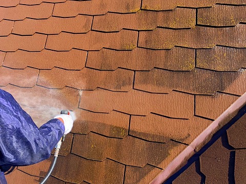 ①高圧洗浄＆ケレンの詳細写真