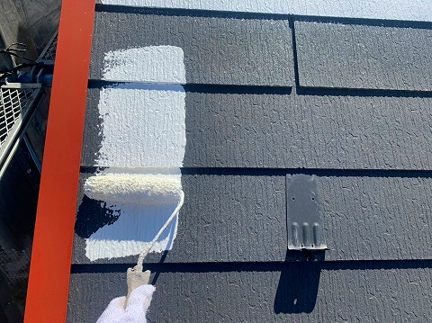 ②屋根塗装の詳細写真