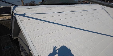 ③屋根塗装の詳細写真