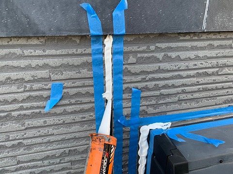 ②シーリングの詳細写真