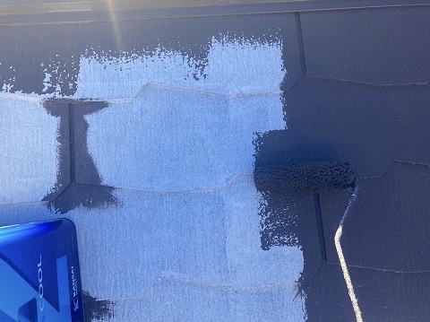 ②屋根塗装の詳細写真