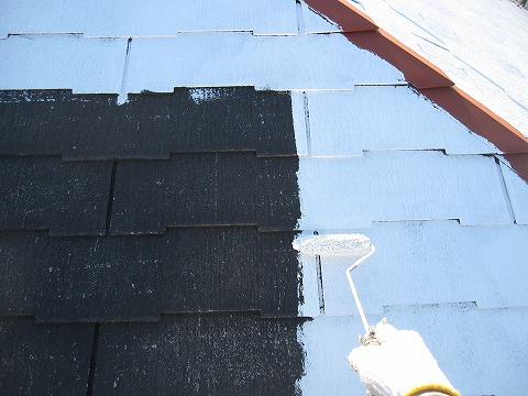 ③屋根塗装の詳細写真