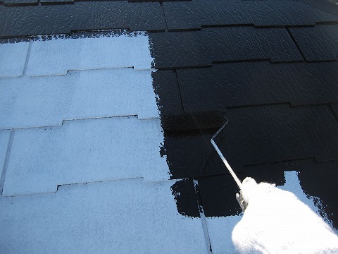 ③屋根塗装の詳細写真