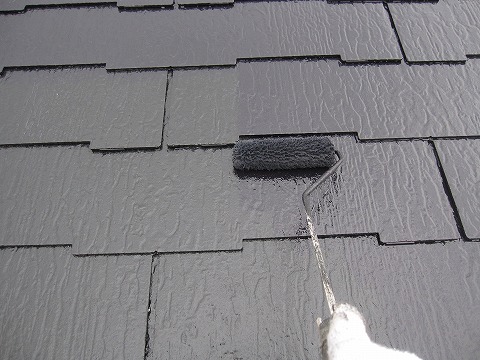 ③屋根塗装の詳細写真