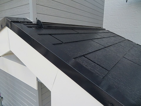②屋根塗装の詳細写真