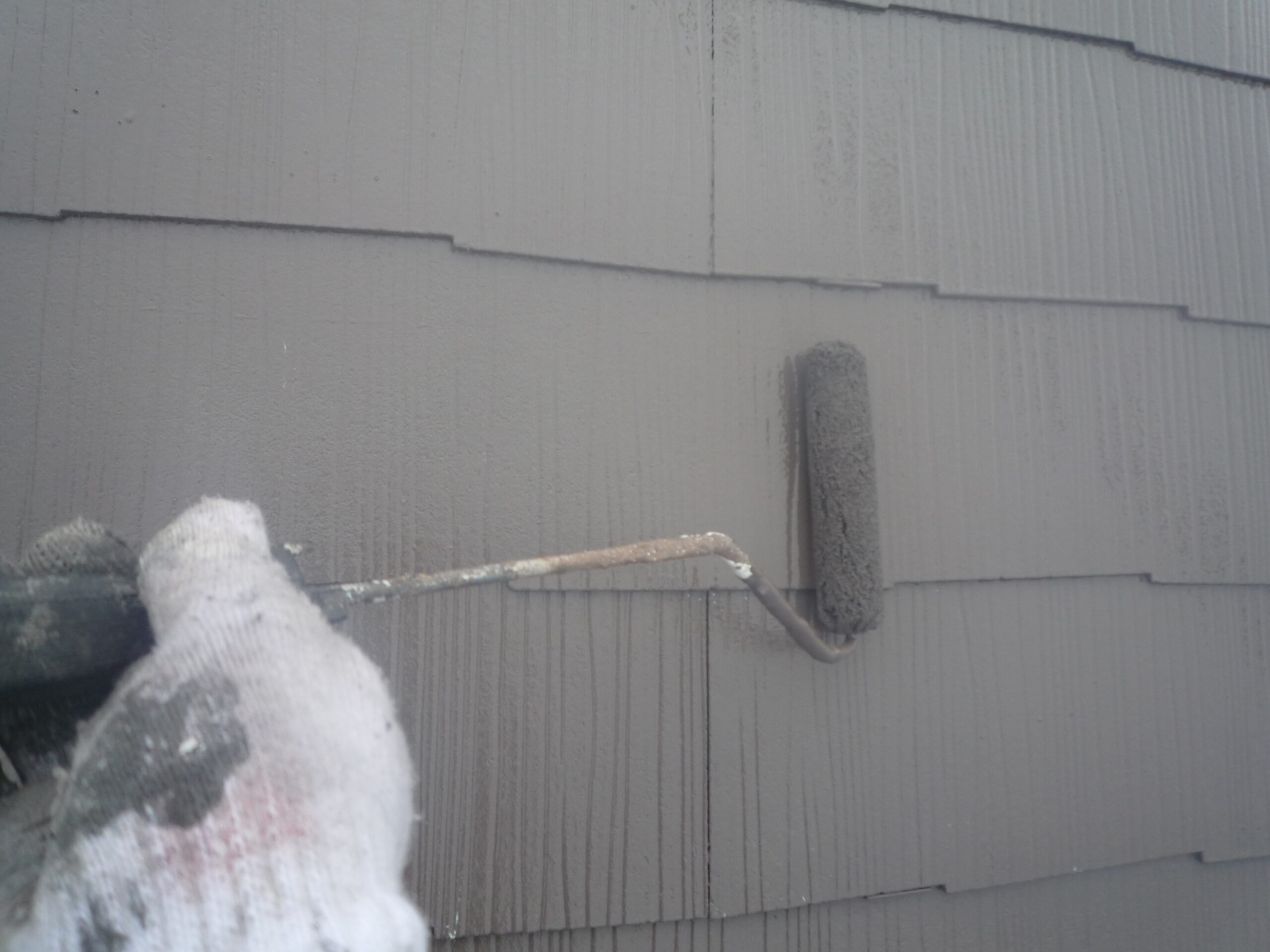 ④屋根塗装の詳細写真