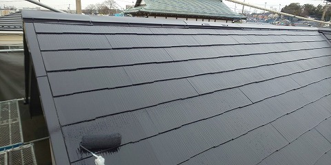 ③屋根塗装の詳細写真