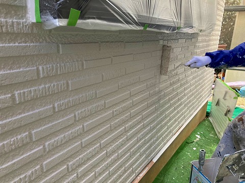 ②外壁塗装の詳細写真