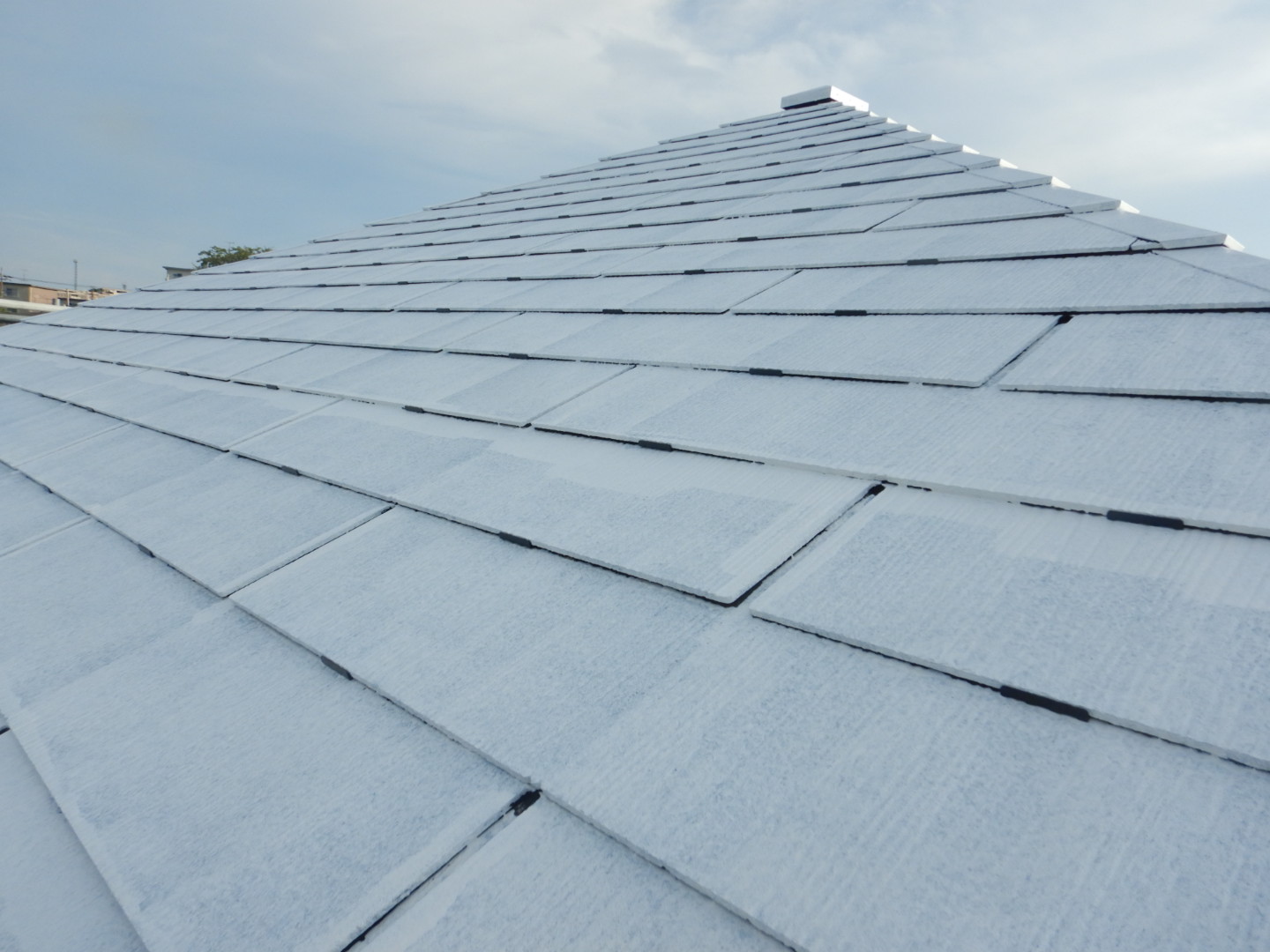 ②下塗りの詳細写真