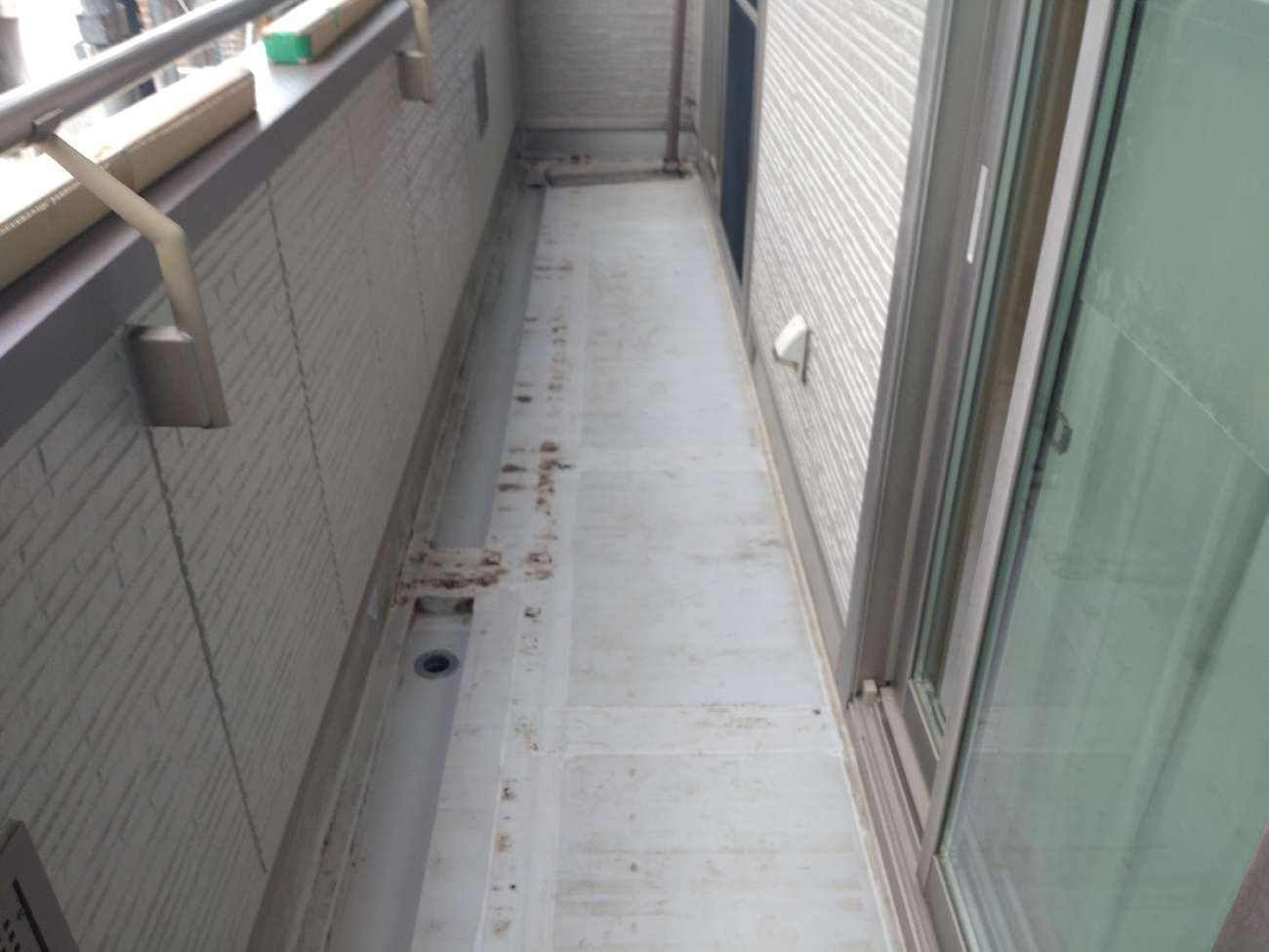 ①シート張りの詳細写真