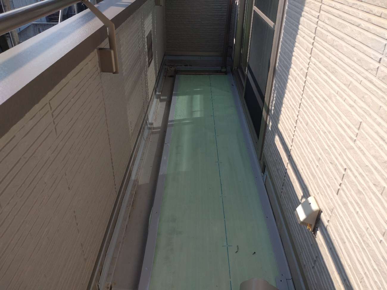 ①シート張りの詳細写真