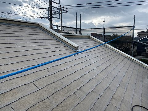 ①高圧洗浄の詳細写真