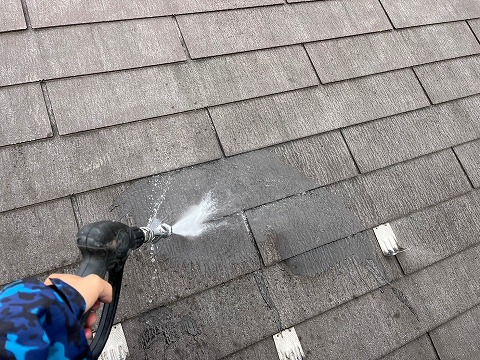 ①高圧洗浄・板金下塗りの詳細写真