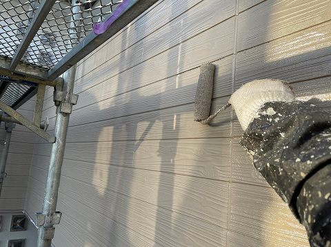 ⑤外壁 上塗りの詳細写真