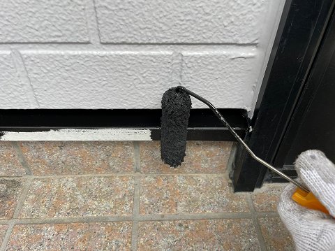 ⑩土台水切り塗装の詳細写真
